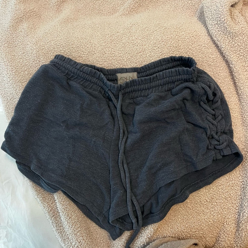 Chaser Blue Athletic Shorts Elastic Waistband